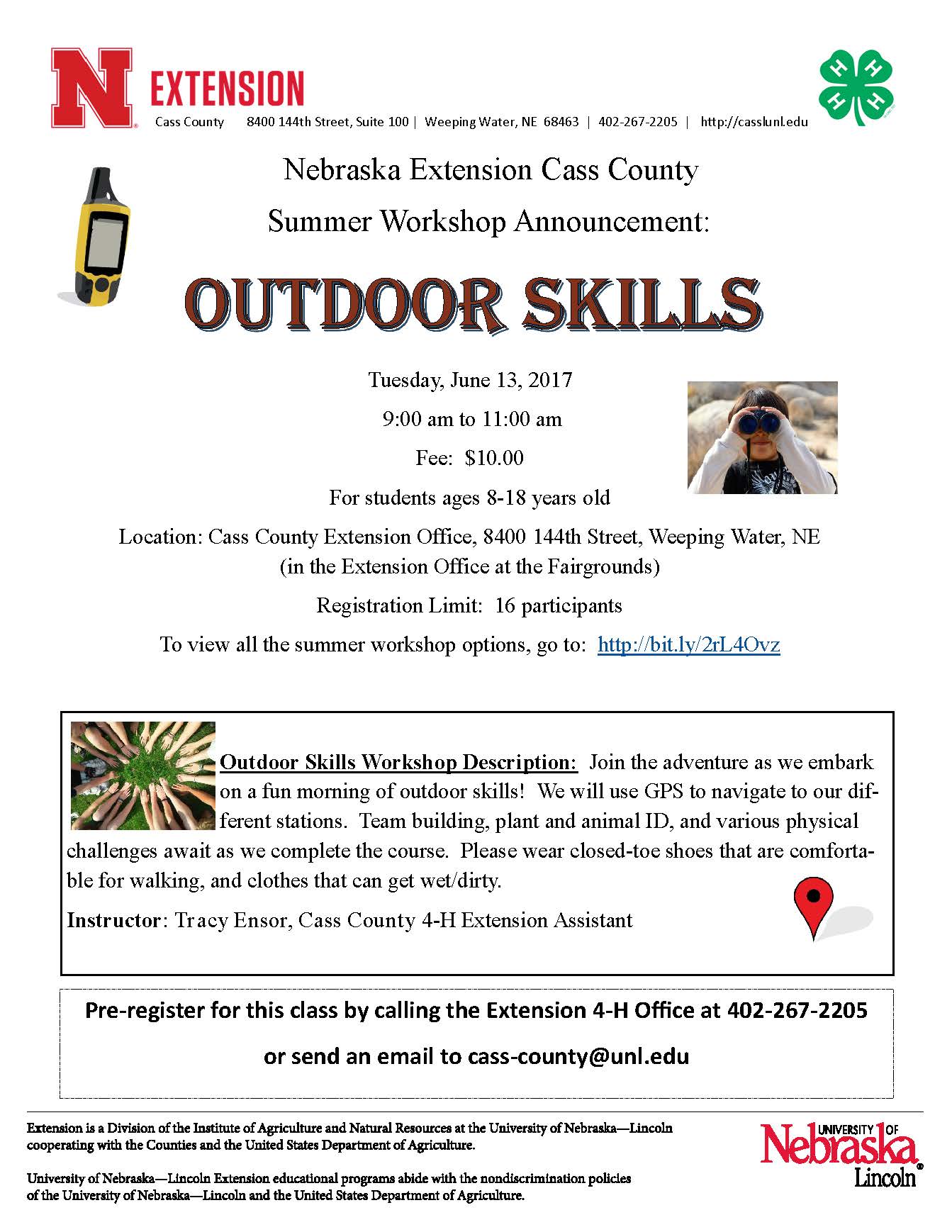 5 Outdoor Skills 20171029