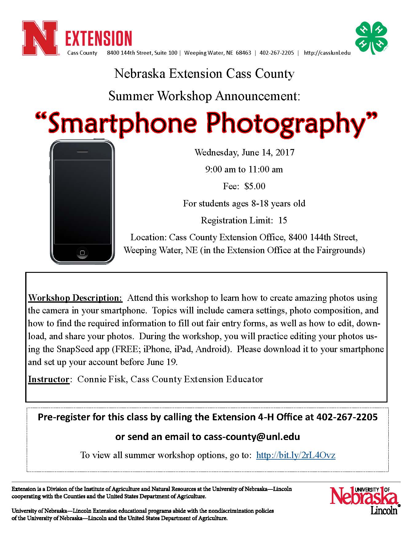 7 Smarthone Photography flyer1074
