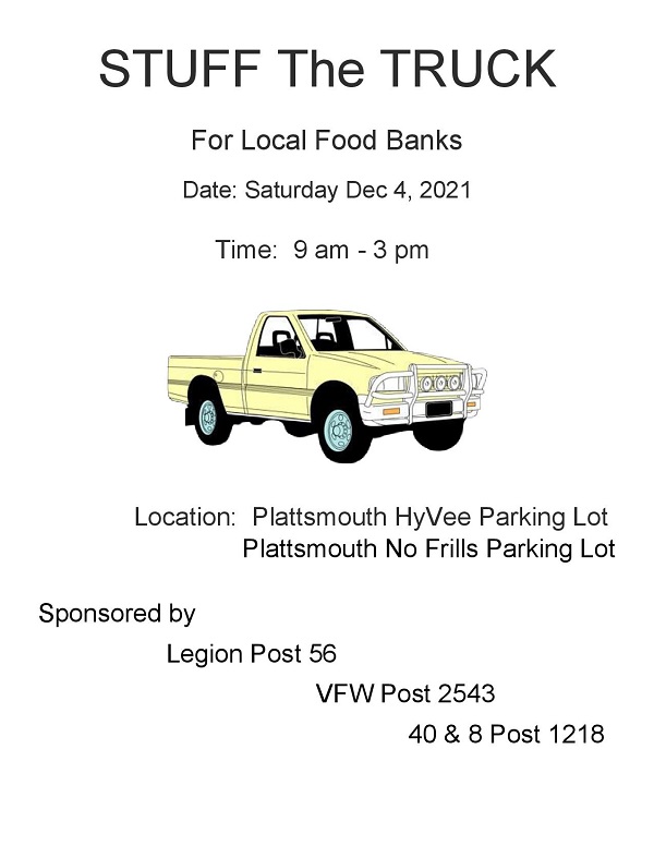 stuff the truck Dec 21