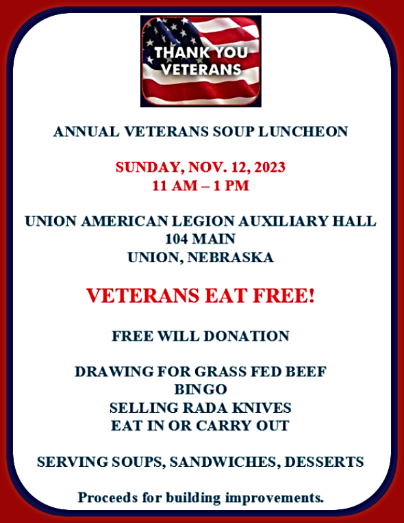 Union Vet Supper 2023