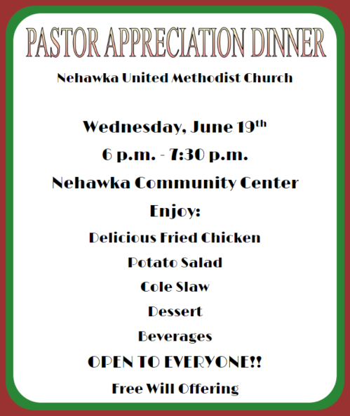 2019 06 19 NEH UMC pastor dinner