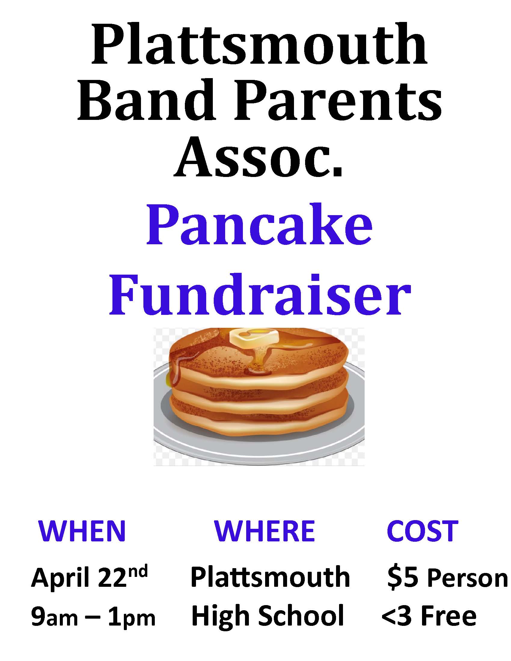 Pancake Feed Fundraiser v45267