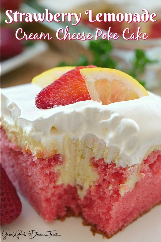 StrawLemonPokeCake